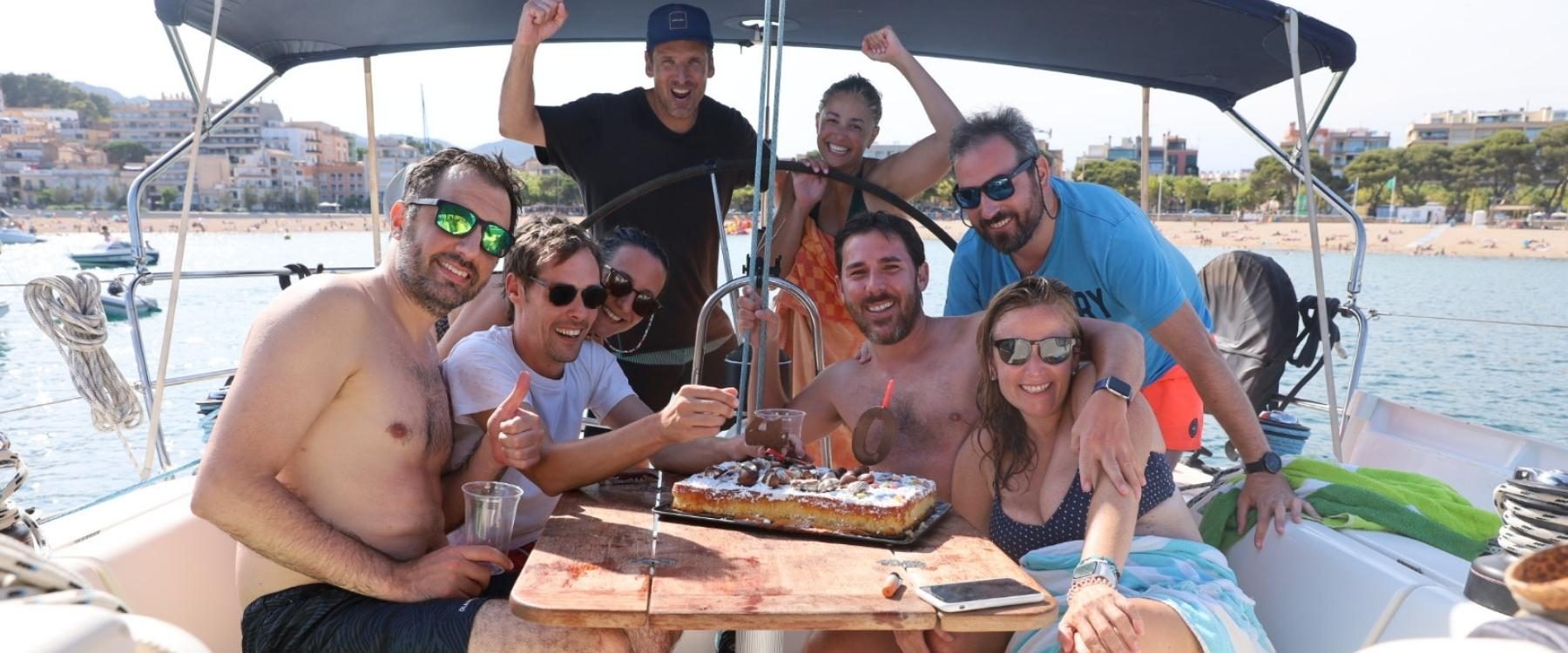 Cumpleaños en el mar